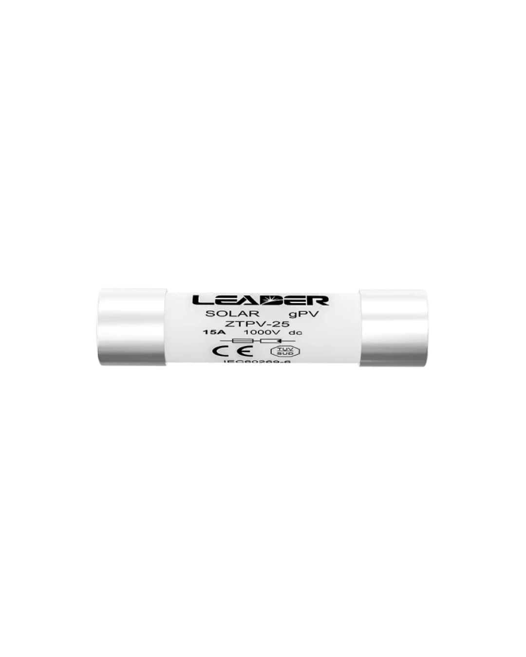 FUSIBLE FOTOVOLTAICO 20A 1000VDC 10×38MM LEADER
